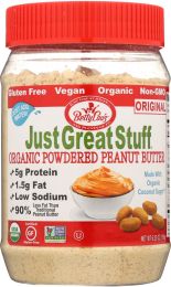 JUST GREAT STUFF: The Original Powdered Organic Peanut Butter (6.35 oz)