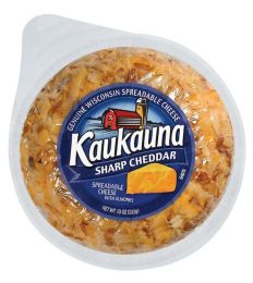 KAUKAUNA: Cheese Ball Sharp Cheddar Natural (10 oz)