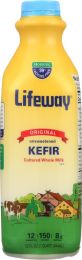 LIFEWAY: Kefir Lowfat Traditional Milk Plain Unsweetened Smoothie (32 oz)