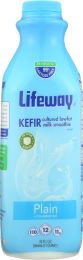 LIFEWAY: Kefir Plain Cultured Lowfat Milk Smoothie (32 oz)