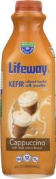 LIFEWAY: Lowfat Kefir Cultured Milk Smoothie Cappuccino (32 oz)