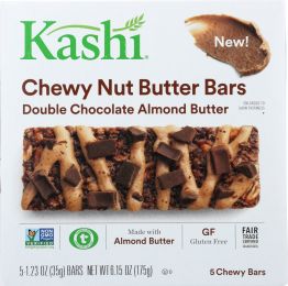 KASHI: Chewy Nut Butter Bars Double Chocolate Almond Butter (6.15 oz)