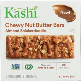 KASHI: Chewy Nut Butter Bars Almond Snickerdoodle (6.15 oz)
