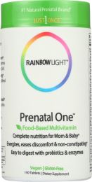 RAINBOW LIGHT: Just Once Prenatal One Food-Based Multivitamin (150 Tablets)
