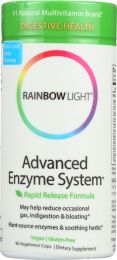 RAINBOW LIGHT: Advanced Enzyme System Rapid Release Formula Vegetarian Capsules (90)