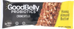 GOODBELLY: PROBIOTICS HONEY ALMOND BUTTER (1.490 OZ)