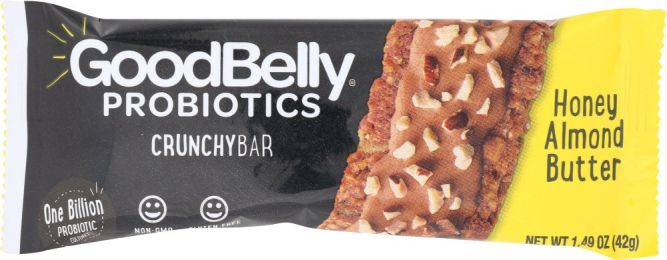 GOODBELLY: PROBIOTICS HONEY ALMOND BUTTER (1.490 OZ)
