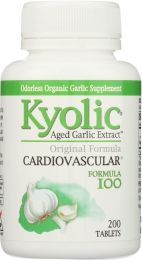 KYOLIC: Aged Garlic Extract Cardiovascular Original Formula 100 (200 Tablets)