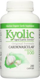 KYOLIC: Aged Garlic Extract Cardiovascular Original Formula 100 (200 Capsules)