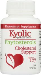 KYOLIC: Aged Garlic Extract Phytosterols Formula 107 (80 Capsules)