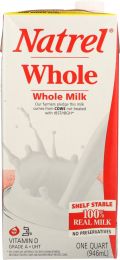 NATREL: Whole Milk UHT (32 fo)