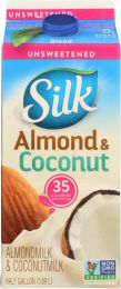 SILK: Almond Coconut Blend Unsweetened (64 oz)