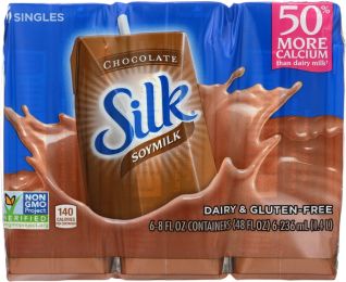 SILK: Chocolate Soymilk 6 Count (48 oz)