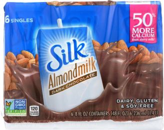 SILK: Dark Chocolate Almond Milk 6 count (48 oz)