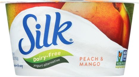 SILK: Yogurt Alternative Dairy-Free Peach & Mango (5.3 oz)