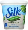 SILK: Dairy Free Plain Yogurt Alternative (24 oz)