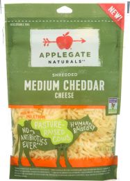 APPLEGATE: Shredded Medium Cheddar Cheese (6 oz)