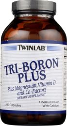 TWINLAB: Tri-Boron Plus (240 Capsules)