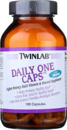 TWINLAB: Daily One Caps with Iron (180 cp)