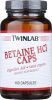 TWINLAB: Betaine HCl Caps (100 cp)