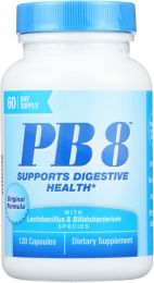 NUTRITION NOW: PB8 Original Formula Pro-Biotic Acidophilus (120 Capsules)