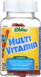 NUTRITION NOW: Rhino Gummy Multi-Vitamin (70 Gummy Bears)