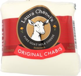 LAURA CHENELS: Fresh Goat Cheese Original Chabis (5 oz)