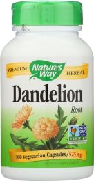 NATURES WAY: Dandelion Root 525 mg (100 Veg Capsules)