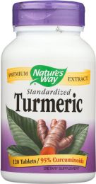 NATURE'S WAY: Turmeric Standardized (120 tb)