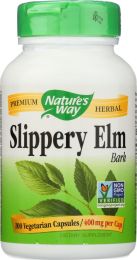 NATURES WAY: Slippery Elm Bark 400 mg (100 Veg Capsules)