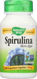 NATURE'S WAY: Spirulina Micro-Algae 380 mg (100 capsules)