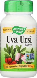 NATURE'S WAY: Uva Ursi Leaves 480 mg (100 capsules)
