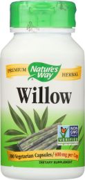 NATURE'S WAY: White Willow Bark 400 mg (100 capsules)