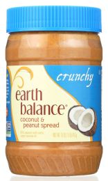 EARTH BALANCE: Coconut & Peanut Spread Crunchy (16 oz)