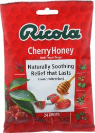 RICOLA: Natural Herb Throat Drop Cherry Honey 24 Piece (3 oz)