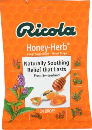 RICOLA: Natural Herb Throat Drops Honey Herb (24 pc)