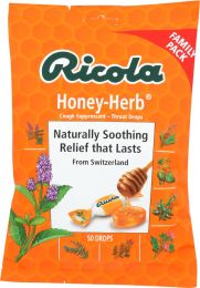 RICOLA: Cough & Throat Drops Honey (50 pc)