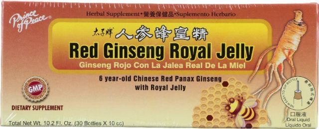 PRINCE OF PEACE: Red Ginseng Royal Jelly (30 Bottles)