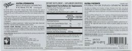PRINCE OF PEACE: Red Panax Ginseng Extractum Ultra Strength (30 Bottles)