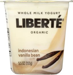 LIBERTE: Vanilla Bean Yogurt (5.50 oz)