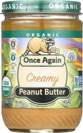 ONCE AGAIN: Peanut Butter Smooth Organic (16 oz)