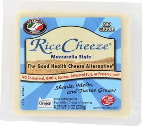 LISANATTI FOODS: Rice Cheeze Mozzarella Style (8 oz)