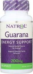 NATROL: Guarana 200 mg (90 Capsules)
