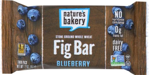 NATURE'S BAKERY: Whole Wheat Blueberry Fig Bar Twin Pack (2 oz)