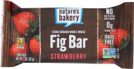 NATURE'S BAKERY: Stone Ground Whole Wheat Fig Bar Strawberry (2 oz)