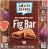 NATURE'S BAKERY: Stone Ground Whole Wheat Fig Bar (12 oz)