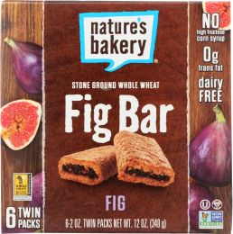 NATURE'S BAKERY: Stone Ground Whole Wheat Fig Bar (12 oz)