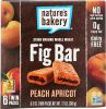 NATURES BAKERY: Peach Apricot Whole Wheat Fig Bar (12 oz)