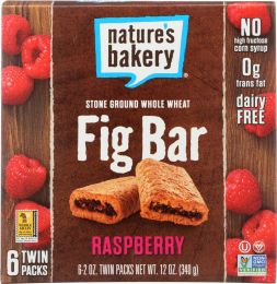 NATURE'S BAKERY: Stone Ground Whole Wheat Raspberry Fig Bar (12 oz)