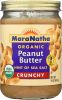 MARANATHA: Organic Roasted Peanut Butter Hint of Sea Salt Crunchy (16 oz)